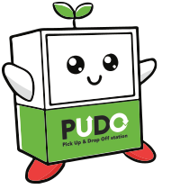 PUDOステーション(Packcity Japan株式会社)のロゴ